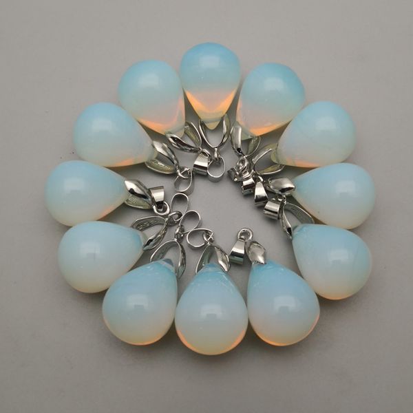 fashion 22x16mm water drop natural stone opal pendant & necklaces for making jewelry charm point accessories 12pcs/lot, Bronze;silver
fashion 22x16mm water drop natural stone opal pendant & necklaces for making jewelry charm point accessories 12pcs/lot, Bronze;silver