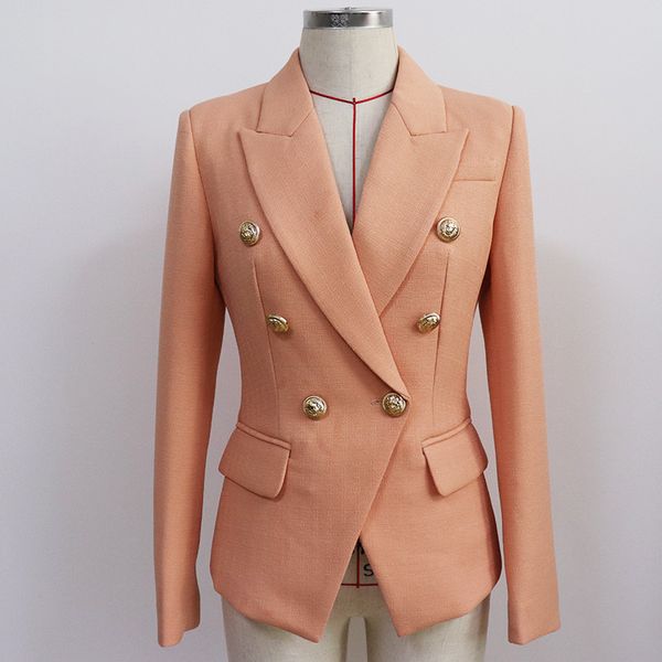 2021 fall autumn long sleeve lapel neck nude pink solid color slim metal buckles double-breasted blazers elegant outwear coats 21o13049, White;black
2021 fall autumn long sleeve lapel neck nude pink solid color slim metal buckles double-breasted blazers elegant outwear coats 21o13049, White;black