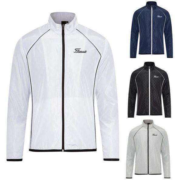 men's jackets golf windbreaker summer fashion sport coat rash guards thin breathable sunscreen jacket for men, Black;brown
men's jackets golf windbreaker summer fashion sport coat rash guards thin breathable sunscreen jacket for men, Black;brown