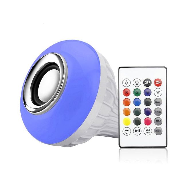 bulbs smart e27 bluetooth audio speaker led 12w rgbw music light, 24-key wireless remote control dimming
bulbs smart e27 bluetooth audio speaker led 12w rgbw music light, 24-key wireless remote control dimming