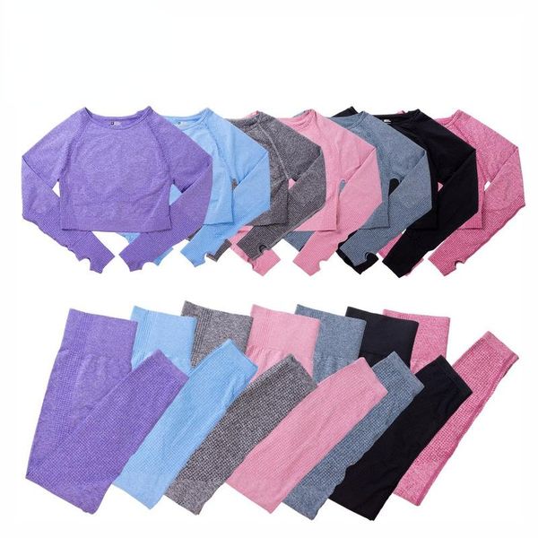 yoga outfit ladies wear seamless sportswear fitness high waist leggings short sports suit workout pants 2-piece set
yoga outfit ladies wear seamless sportswear fitness high waist leggings short sports suit workout pants 2-piece set