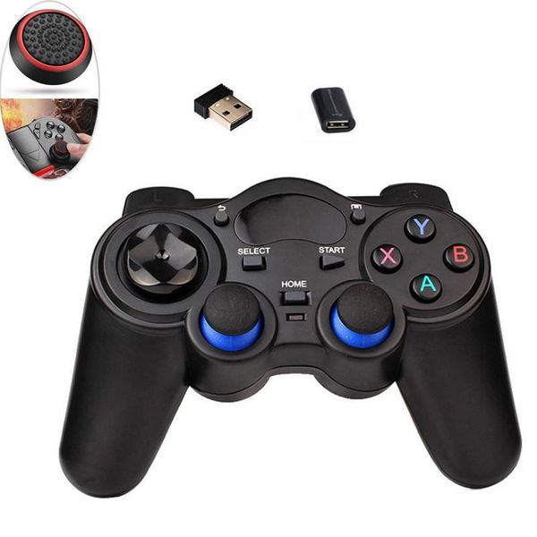 wireless stick grip caps joystick 2.4g game console with micro usb otg converter adapter for android tablets pc tv box controllers & joystic
wireless stick grip caps joystick 2.4g game console with micro usb otg converter adapter for android tablets pc tv box controllers & joystic