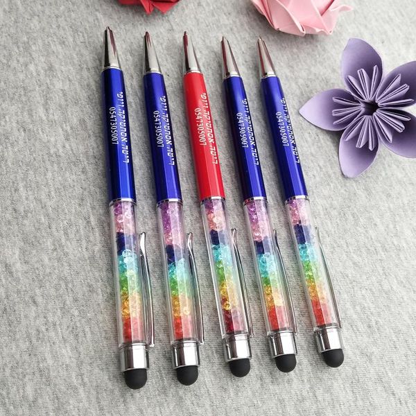 ballpoint pens est promotion gift pen 50pcs/lot with bling diamond crystal metal can custom your logo and text free, Blue;orange
ballpoint pens est promotion gift pen 50pcs/lot with bling diamond crystal metal can custom your logo and text free, Blue;orange