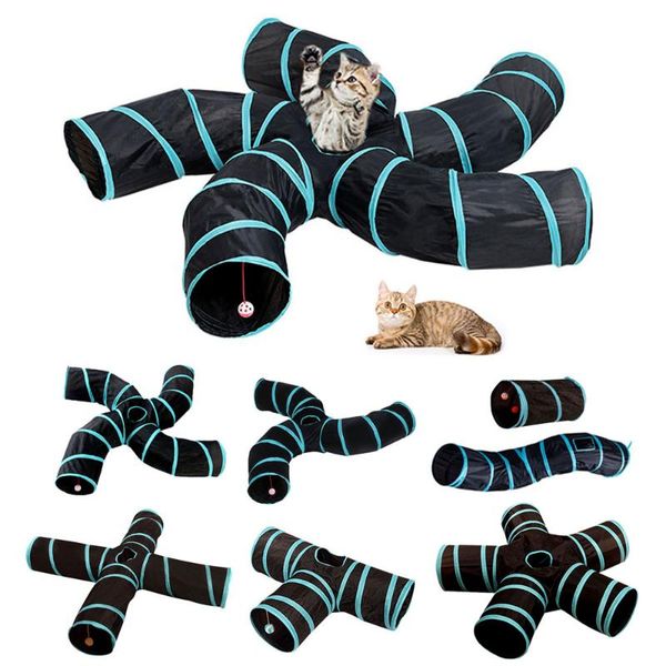 indoor 2/3/4 5-way collapsible cat tunnel tube s type kitty bored pet toys peek hole toy puppy kitten
indoor 2/3/4 5-way collapsible cat tunnel tube s type kitty bored pet toys peek hole toy puppy kitten