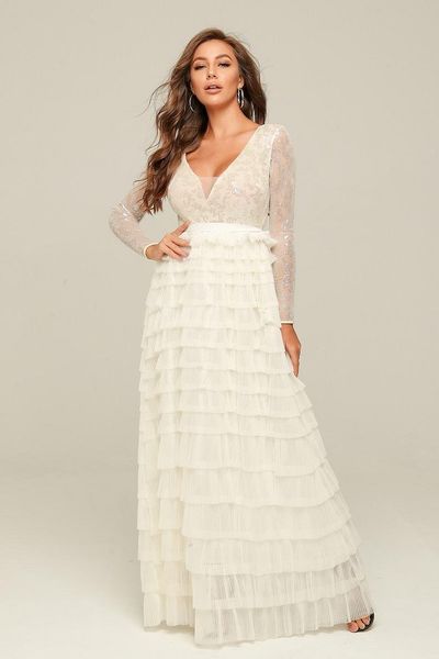 casual dresses long dress white elegant celebrity party women night club fashion wedding v-neck vestidos, Black;gray
casual dresses long dress white elegant celebrity party women night club fashion wedding v-neck vestidos, Black;gray