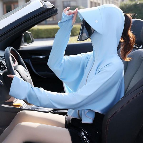 wide brim hats women sun-proof clothes with silk lenses sunscreen summer thin sun protection clothing anti-ultraviolet hat, Blue;gray
wide brim hats women sun-proof clothes with silk lenses sunscreen summer thin sun protection clothing anti-ultraviolet hat, Blue;gray