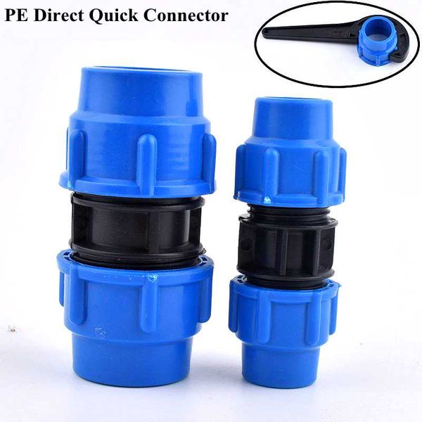 watering equipments 1pc id 20-63mm pe direct quick connector plastic garden irrigation system water pipe joint agricultural tube fittings
watering equipments 1pc id 20-63mm pe direct quick connector plastic garden irrigation system water pipe joint agricultural tube fittings