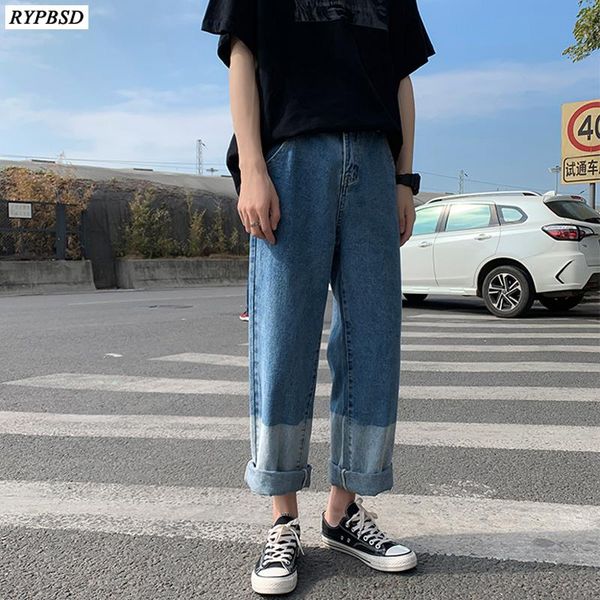 fashion patchwork denim pants brand loose straight washed mixed color cotton full length jeans men men's, Blue
fashion patchwork denim pants brand loose straight washed mixed color cotton full length jeans men men's, Blue