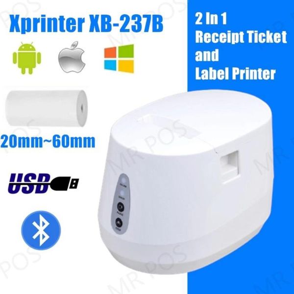 printers xprinter xp-237b 20-58mm thermal label receipt dual-purpose printer bluetooth barcode support qr code logo maker
printers xprinter xp-237b 20-58mm thermal label receipt dual-purpose printer bluetooth barcode support qr code logo maker