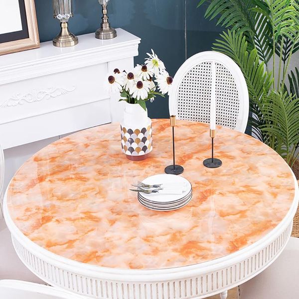 european round tablecloth waterproof oil-proof and scald-proof disposable pvc kitchen soft table cloth dining mat ld233
european round tablecloth waterproof oil-proof and scald-proof disposable pvc kitchen soft table cloth dining mat ld233