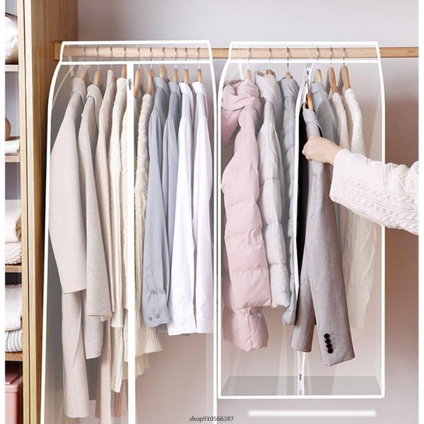 storage boxes & bins hip hanging garment bag clear window wardrobe closet clothes pouch case organizer coat suit dust cover 21wholesale 
storage boxes & bins hip hanging garment bag clear window wardrobe closet clothes pouch case organizer coat suit dust cover 21wholesale
