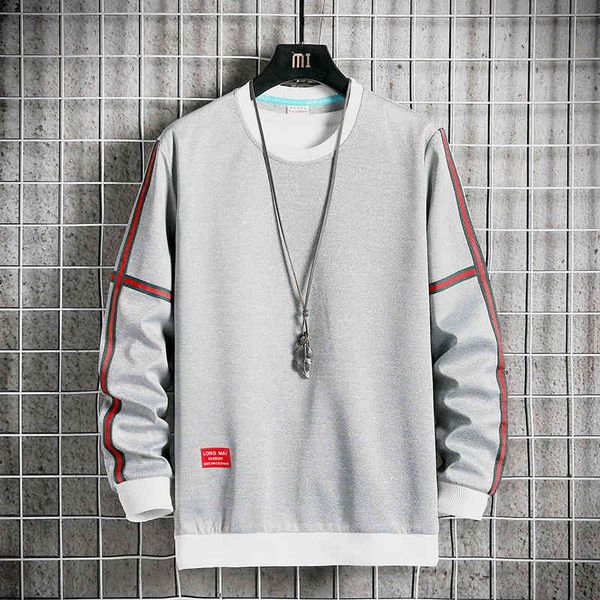 mens sweater wei yi men's 2021 autumn winter tide brand loose long sleeve t-shirt street hip hop wear, Black
mens sweater wei yi men's 2021 autumn winter tide brand loose long sleeve t-shirt street hip hop wear, Black