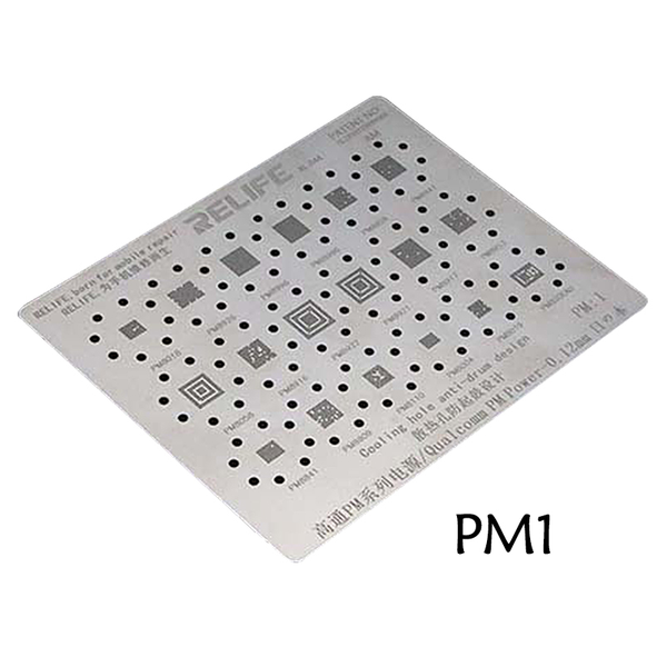 cell phone repairing tools rl-044 pm1 pm2 steel net pm series 0.12mm qual comm power stencil
cell phone repairing tools rl-044 pm1 pm2 steel net pm series 0.12mm qual comm power stencil