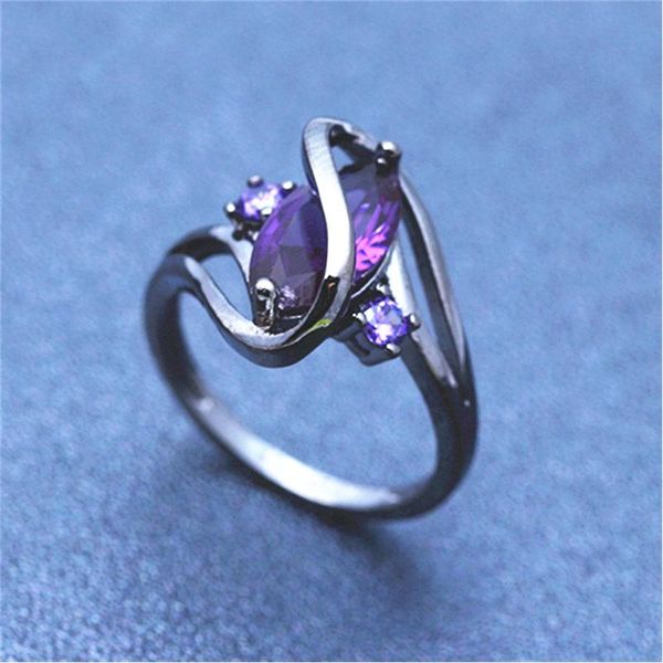 wedding rings charm female cz color crystal ring vintage gun black engagement for women luxury torsion arm zircon band, Slivery;golden
wedding rings charm female cz color crystal ring vintage gun black engagement for women luxury torsion arm zircon band, Slivery;golden