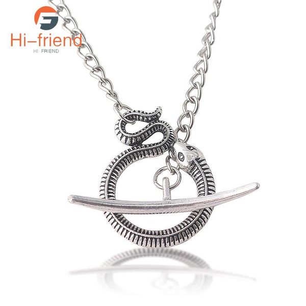 pendant necklaces snake and moon gothic polished necklace half fashion party men women clothing accessories jewelry, Silver
pendant necklaces snake and moon gothic polished necklace half fashion party men women clothing accessories jewelry, Silver