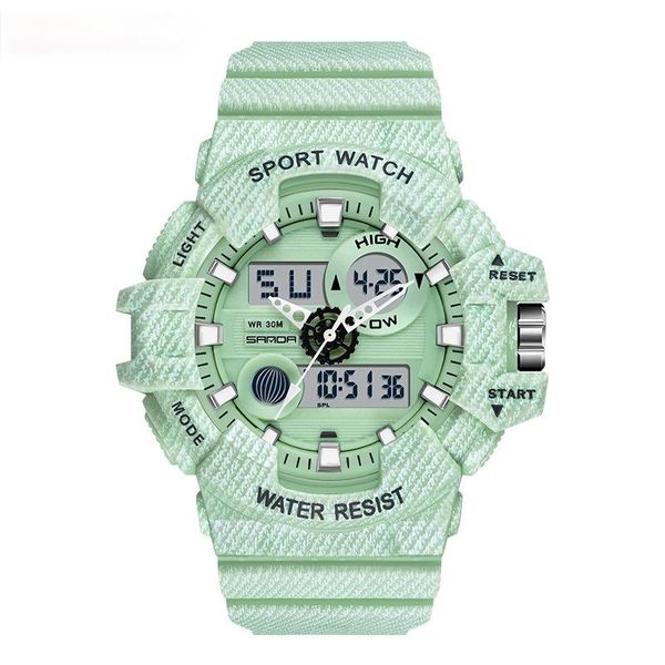 wristwatches ins electronic watch men's and women's leisure multi-functional watches students luminescence, Slivery;brown
wristwatches ins electronic watch men's and women's leisure multi-functional watches students luminescence, Slivery;brown