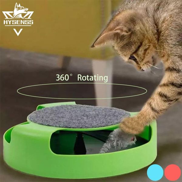 cat toys hysenss 2 in1 interactive with running mice and scratching pad durable safe kitten game exercise no battery needed
cat toys hysenss 2 in1 interactive with running mice and scratching pad durable safe kitten game exercise no battery needed