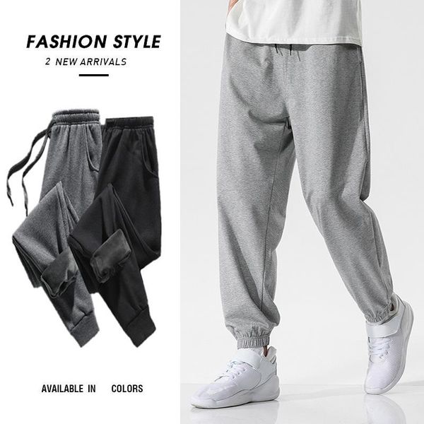 men's pants pure color simple loose feet tide with 2021 autumn nine-point sports, Black
men's pants pure color simple loose feet tide with 2021 autumn nine-point sports, Black
