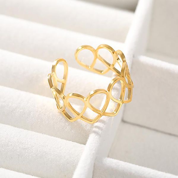 minimalist heart cross rings for women adjustable stainless steel knuckle round ring simple retro unique geometric charm jewelry cluster, Golden;silver
minimalist heart cross rings for women adjustable stainless steel knuckle round ring simple retro unique geometric charm jewelry cluster, Golden;silver
