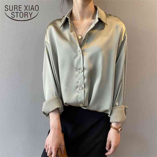 fashion button up satin silk shirt autumn vintage blouse women long sleeve white shirts lady chic korean office shirt 11355 210401
fashion button up satin silk shirt autumn vintage blouse women long sleeve white shirts lady chic korean office shirt 11355 210401