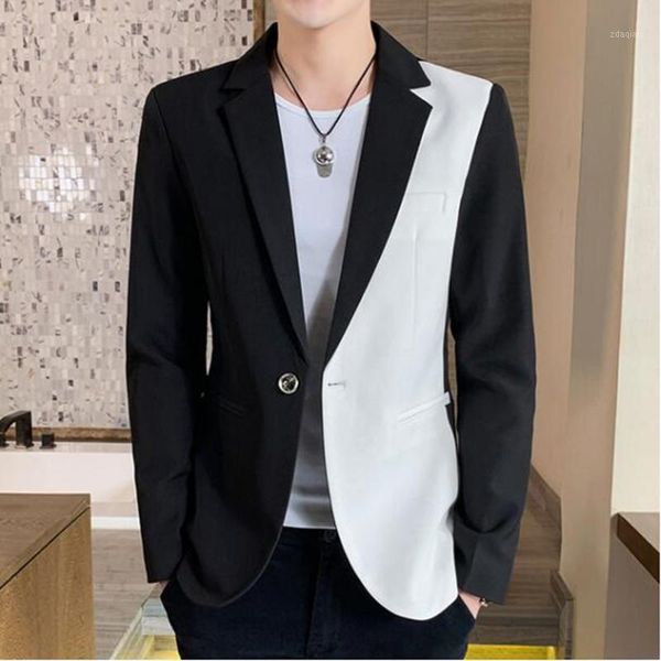 men's suits & blazers 2021 small suit jacket men leisure korean version slim handsome gradient color barber night coat trend s-3xl, White;black
men's suits & blazers 2021 small suit jacket men leisure korean version slim handsome gradient color barber night coat trend s-3xl, White;black