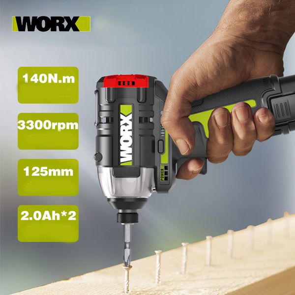 worx wu132 brushless motor 140n.m cordless impact screwdriver 12v battery electric impact drill
worx wu132 brushless motor 140n.m cordless impact screwdriver 12v battery electric impact drill
