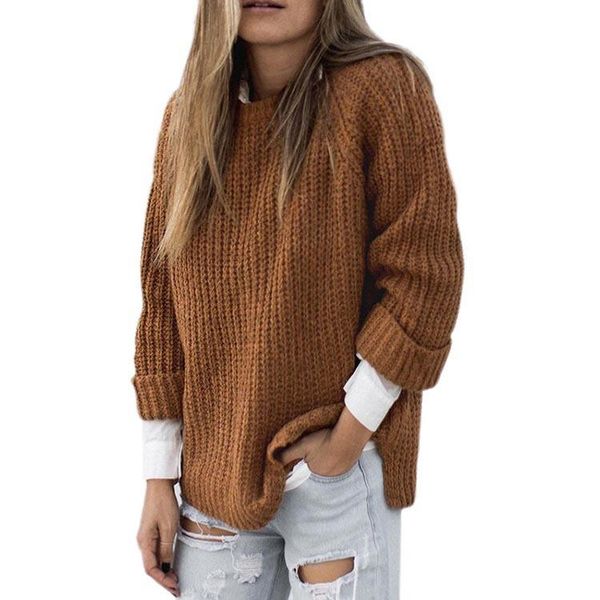 women's sweaters 2021 autumn sweater female korean version loose thick needle all-match pullover round neck roll sleeve knitted sweatsh, White;black
women's sweaters 2021 autumn sweater female korean version loose thick needle all-match pullover round neck roll sleeve knitted sweatsh, White;black