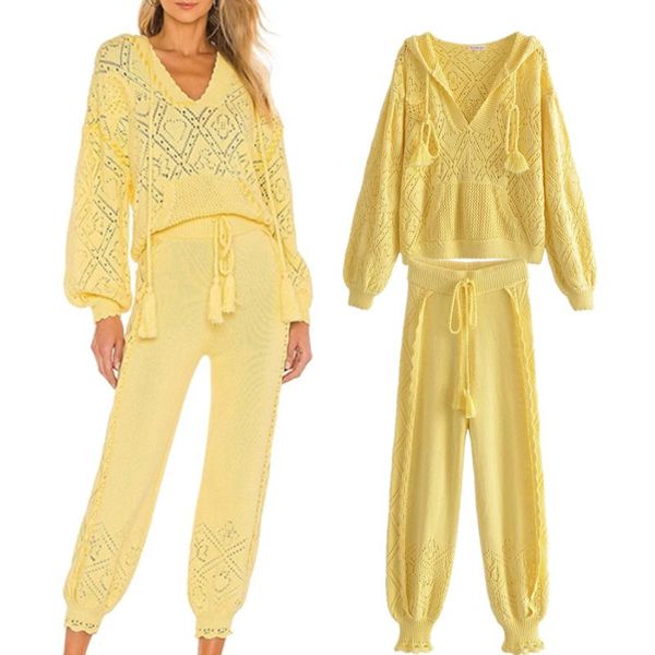 women's two piece pants dave&di england vintage fashion solid hollow out embroidery hooded sweaters women pullovers ruffles knitted har, White
women's two piece pants dave&di england vintage fashion solid hollow out embroidery hooded sweaters women pullovers ruffles knitted har, White