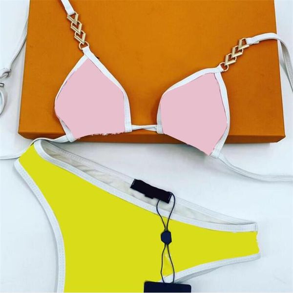 Classic Letter Bikinis Set Swimwear Summer Breathable Two Piece Bikini Birthday Gift for Girl Sexy Swimsuit, White;black
Classic Letter Bikinis Set Swimwear Summer Breathable Two Piece Bikini Birthday Gift for Girl Sexy Swimsuit, White;black