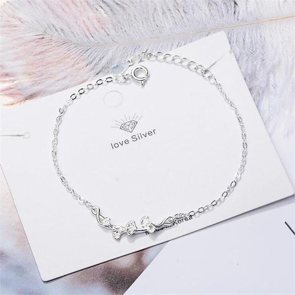 charm bracelets fashion sweet plant jewelry 925 sterling silver personality ginkgo leaf flower literary simple women gift b146, Golden;silver
charm bracelets fashion sweet plant jewelry 925 sterling silver personality ginkgo leaf flower literary simple women gift b146, Golden;silver