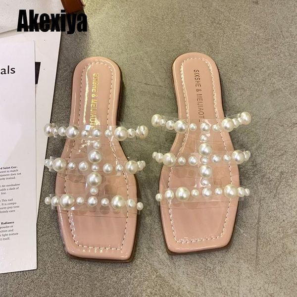 stylish outer wear crystal beach pearl slippers women's korean version flat anti-slip women shoes slipper wome bc394, Black
stylish outer wear crystal beach pearl slippers women's korean version flat anti-slip women shoes slipper wome bc394, Black
