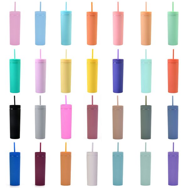 double-layer plastic cup frosted rubber paint cup 16oz straight straw cup(the logistics price pls contact us)
double-layer plastic cup frosted rubber paint cup 16oz straight straw cup(the logistics price pls contact us)