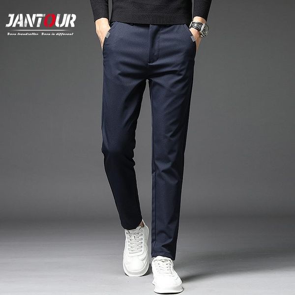 jantour brand men's business casual pants fashion straight trousers male blue gray black big size 36 38 40
jantour brand men's business casual pants fashion straight trousers male blue gray black big size 36 38 40