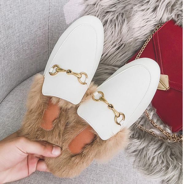 slippers women fur outdoor real mules shoes female furry slides zapatillas de mujer chaussure femme plus size 43 44 ml53, Black
slippers women fur outdoor real mules shoes female furry slides zapatillas de mujer chaussure femme plus size 43 44 ml53, Black