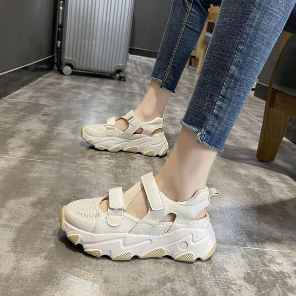 sandals 2021 fashion for women platform sandal ladies baotou casual wedges female sports, Black
sandals 2021 fashion for women platform sandal ladies baotou casual wedges female sports, Black