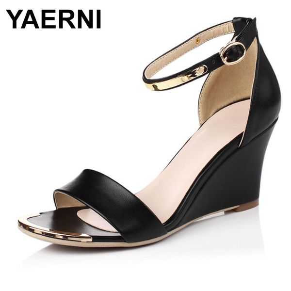 yaernisummer women high heels sandals open toe wedges concise dress shoes ankle strap partyshoes white black
yaernisummer women high heels sandals open toe wedges concise dress shoes ankle strap partyshoes white black
