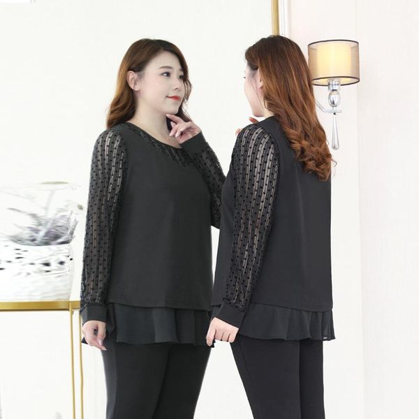 women's blouses & shirts dot long sleeve plus size women stitching spring autumn loose blusas mujer de moda t20103, White
women's blouses & shirts dot long sleeve plus size women stitching spring autumn loose blusas mujer de moda t20103, White