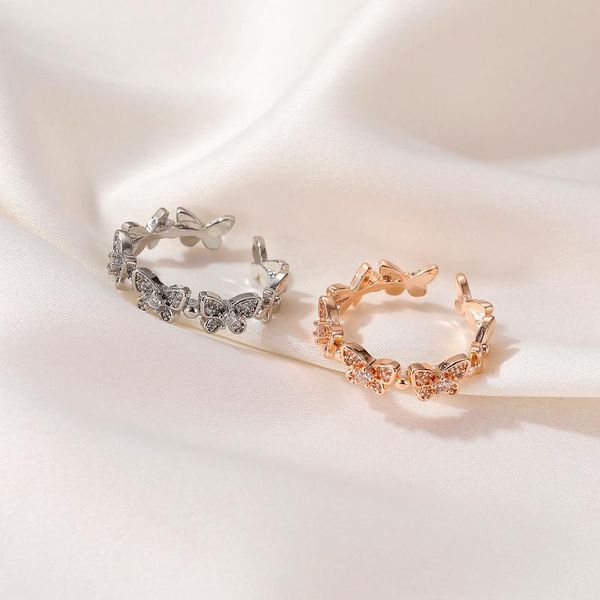 fashion butterfly open ring luxury cubic zirconia fancy finger silver color cuff rings for women engagement adjustable wedding, Slivery;golden
fashion butterfly open ring luxury cubic zirconia fancy finger silver color cuff rings for women engagement adjustable wedding, Slivery;golden