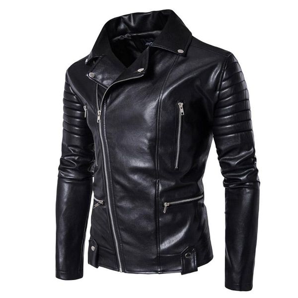 men's fur & faux 2021 fashion motorcycle black leather jacket men zipper pu slim fit coat jaqueta de couro masculino 072801
men's fur & faux 2021 fashion motorcycle black leather jacket men zipper pu slim fit coat jaqueta de couro masculino 072801