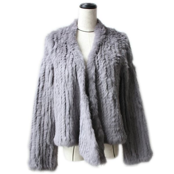 winter autumn women real fur coat female knitted rabbit coats jacket casual thick warm fashion slim overcoat clothing 211110, Black
winter autumn women real fur coat female knitted rabbit coats jacket casual thick warm fashion slim overcoat clothing 211110, Black