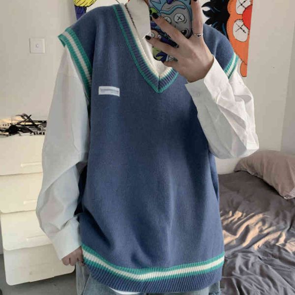 men's sweaters sweater vest men v-neck shrug patchwork knitted couples plus size 3xl oversize harajuku vests ins chic korean style, White;black
men's sweaters sweater vest men v-neck shrug patchwork knitted couples plus size 3xl oversize harajuku vests ins chic korean style, White;black