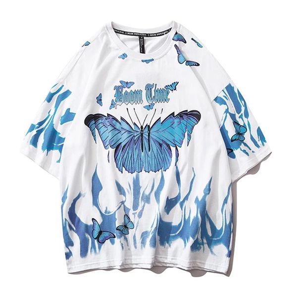 men's t-shirts mens hip hop t shirts blue fire flame butterfly streetwear tshirt harajuku summer short sleeve t-shirt cotton tees, White;black
men's t-shirts mens hip hop t shirts blue fire flame butterfly streetwear tshirt harajuku summer short sleeve t-shirt cotton tees, White;black