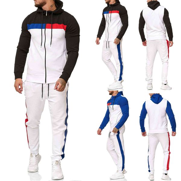 tracksuit sport suit men's autumn fitness pants two piece set hooded long sleeve casual running large, Gray
tracksuit sport suit men's autumn fitness pants two piece set hooded long sleeve casual running large, Gray