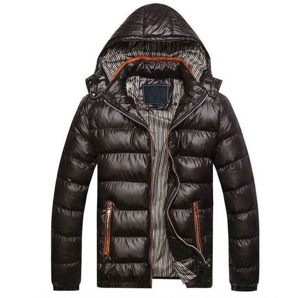2021 casual hooded winter jacket men solid warm mens cotton parka male fashion thick thermal jacket and coat 7xl, Black
2021 casual hooded winter jacket men solid warm mens cotton parka male fashion thick thermal jacket and coat 7xl, Black