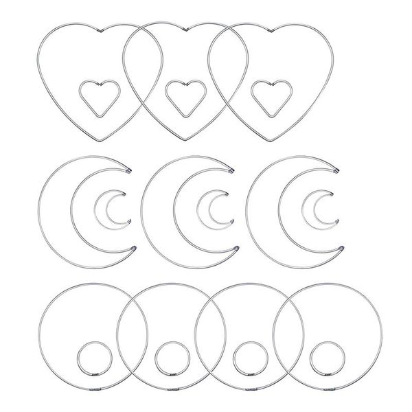 pieces metal dream catcher rings heart moon shaped macrame hoop for diy crafts wreath wall hanging decor decorative objects & figurines
pieces metal dream catcher rings heart moon shaped macrame hoop for diy crafts wreath wall hanging decor decorative objects & figurines