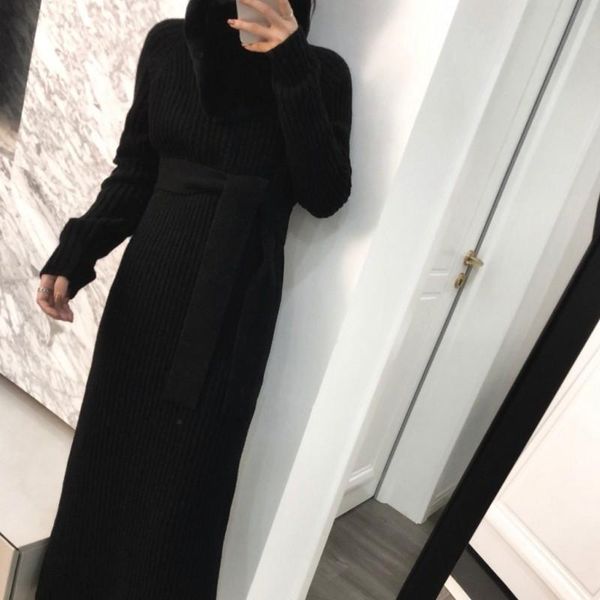 casual dresses u-swear autumn turtleneck sweater women loose thick long knitted dress sleeve bottoming female vestidos, Black;gray
casual dresses u-swear autumn turtleneck sweater women loose thick long knitted dress sleeve bottoming female vestidos, Black;gray
