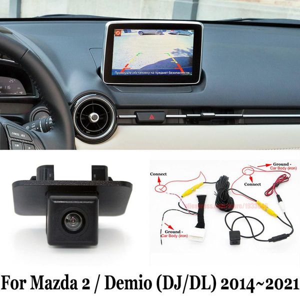 car rear view cameras& parking sensors reverse cam for 2 demio dl sedan dj hatchback 2014~2021 / camera & connector compatible
car rear view cameras& parking sensors reverse cam for 2 demio dl sedan dj hatchback 2014~2021 / camera & connector compatible