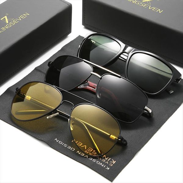 3pcs combined kingseven polarized sunglasses for men night vision oculos de sol mens fashion square driving eyewear, White;black
3pcs combined kingseven polarized sunglasses for men night vision oculos de sol mens fashion square driving eyewear, White;black