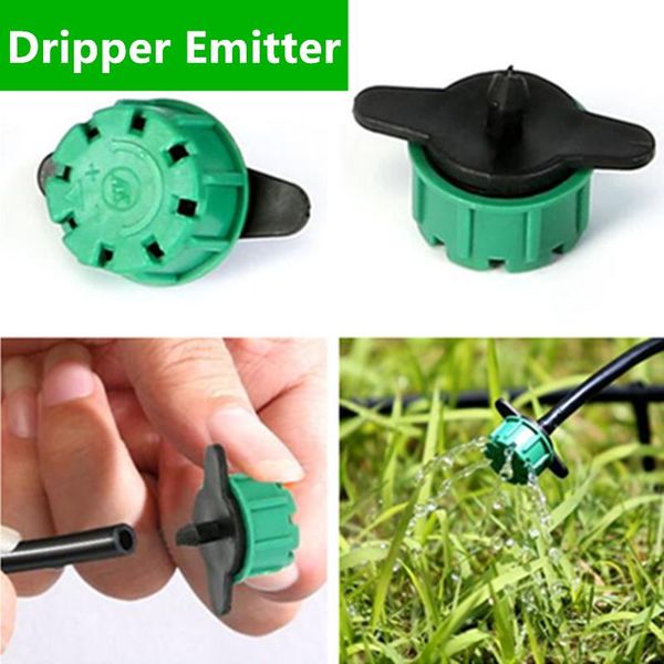 watering equipments 100pcs/pack 8 hole flow adjustable dripper garden emitter 1/4" inch barb connector greenhouse potted drip irrigatio
watering equipments 100pcs/pack 8 hole flow adjustable dripper garden emitter 1/4" inch barb connector greenhouse potted drip irrigatio
