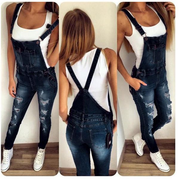women's jeans denim overalls women fashion slim jumpsuit full length skinny casual romper hole tight trousers #g3, Blue
women's jeans denim overalls women fashion slim jumpsuit full length skinny casual romper hole tight trousers #g3, Blue